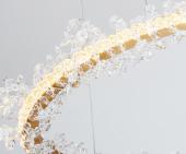 Подвесная светодиодная люстра Kink Light Лаура 08245,36PA(4000K)