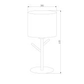 Настольная лампа TK Lighting 5571 Albero White