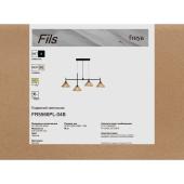 Подвесная люстра Freya Филс / Fils FR5566PL-04B