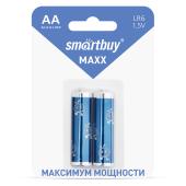 Батарейка алкалиновая Smartbuy MAXX LR6/2B (24/240) (SBBM-2A02B)