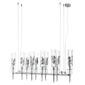 Подвесная люстра Crystal Lux Primavera SP10 Chrome