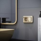 Рамка для двойной розетки Werkel Stream шампань W0082111 4690389162572