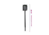 Лицевая панель выключателя трехклавишного бронзовая WL12-SW-3G-CP 4690389100567