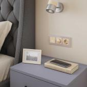 Розетка с заземлением Werkel шампань W1171011 4690389157363