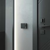 Выключатель одноклавишный с подсветкой Werkel Gallant черный/хром W5010135 4690389163845