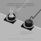 Встраиваемый светильник Denkirs DK3015-BK