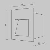 Уличный светодиодный светильник DesignLed GW Floor R GW-R612-3-SL-NW 003298