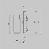 Бра Maytoni Mirax C040WL-L3W3K