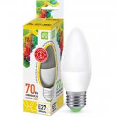 Лампа светодиодная LED-СВЕЧА-standard 7.5Вт 160-260В Е27 3000К 600Лм ASD