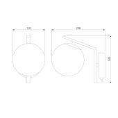 Бра Velante 830-801-01