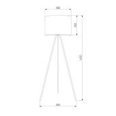 Торшер TK Lighting 16018 Grand