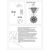 Потолочная люстра Bogates Bastone 349 Smart