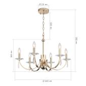 Подвесная люстра ST Luce Elegance SL1405.203.06