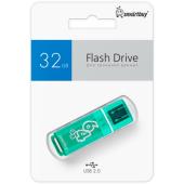 UFD 2.0 Smartbuy 064GB Glossy series Green (SB64GBGS-G)