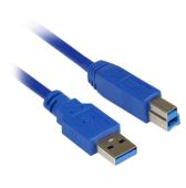 Кабель Smartbuy USB3.0 A-->B 1,8 m (K-555-25)/25