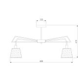 Потолочная люстра Newport 10118/PL