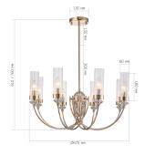 Подвесная люстра ST Luce Elegra SL1402.203.08