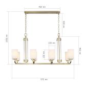 Подвесная люстра ST Luce Opalus SL1403.333.08