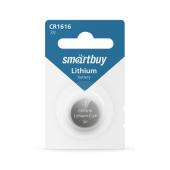 Литиевый элемент питания Smartbuy CR1616/1B (12/720) (SBBL-1616-1B)