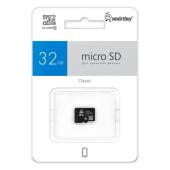 micro SDHC карта памяти Smartbuy 32GB Class 10 (без адаптера)