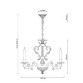 Подвесная люстра Citilux Эдисон CL451121
