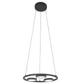 Подвесная светодиодная люстра Crystal Lux CLT 027C3 D450 BL