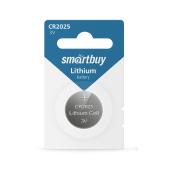 Литиевый элемент питания Smartbuy CR2025/1B (12/720) (SBBL-2025-1B)