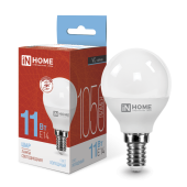 Лампа светодиодная LED-ШАР-VC 11Вт 230В Е14 6500К 990Лм IN HOME