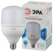Лампочка светодиодная ЭРА STD LED POWER T80-20W-6500-E27 колокол холодный дневной свет