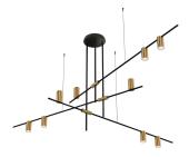 Подвесная люстра Kink Light Рия 07621-9,20