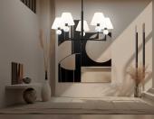 Люстра на штанге Ambrella light High light LH75153