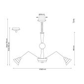 Подвесная люстра Lucia Tucci Natura 072.6 LED