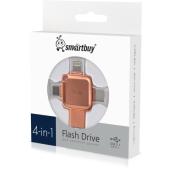 UFD 3.0/3.1 Smartbuy 032GB MC15A Metal Quad Apricot (SB032GBMC15A)