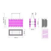 Подвесной светильник MW-Light Патриция 1 447010512
