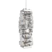 Подвесной светильник Crystal Lux Tadeo SP1 D100 Chrome/Transparente