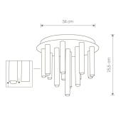 Потолочная люстра Nowodvorski Stalactite 9054