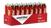Батарейка алкалиновая Smartbuy LR6/4S (24/480)  (SBBA-2A24S)