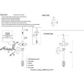 Бра Crystal Lux Paola AP2