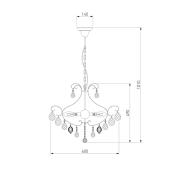 Подвесная люстра Citilux Джина CL462161