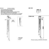 Подвесная люстра Crystal Lux Gaspar SP9 D300 White