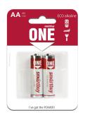 Батарейка алкалиновая Smartbuy ONE LR6/2B (24/240)  (SOBA-2A02B-Eco)