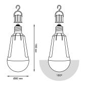 Лампа светодиодная Voltega GU10 7W 2800К матовая 7172