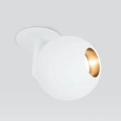 Встраиваемый светодиодный спот Elektrostandard Ball 9926 LED 12W 4200K серебро 4690389169847