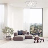 Потолочная светодиодная люстра Escada Saturn 10268/4LED Silver