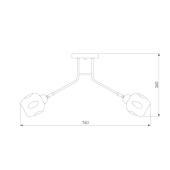 Потолочная люстра Eurosvet Marci 30164/8 хром