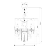 Подвесная люстра Favourite Fortezza 1144-15P