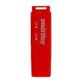 Картридер Smartbuy 715, USB 2.0 - SD/microSD, красный (SBR-715-R)