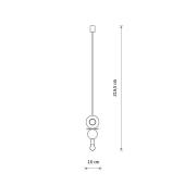 Подвесная люстра Nowodvorski Drops Wood E Black 11177