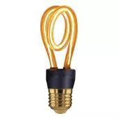 Лампа светодиодная филаментная Elektrostandard E27 4W 2400K прозрачная 4690389136054