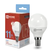Лампа светодиодная LED-ШАР-VC 11Вт 230В Е14 6500К 990Лм IN HOME